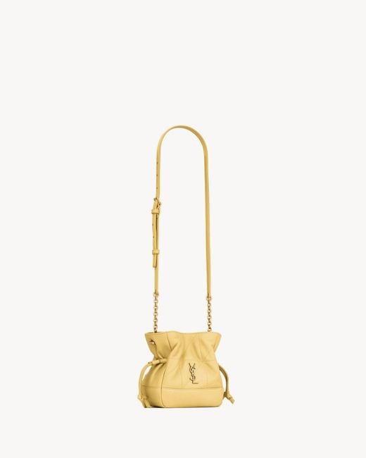 Saint Laurent Metallic Jamie Mini Shoulder Bag