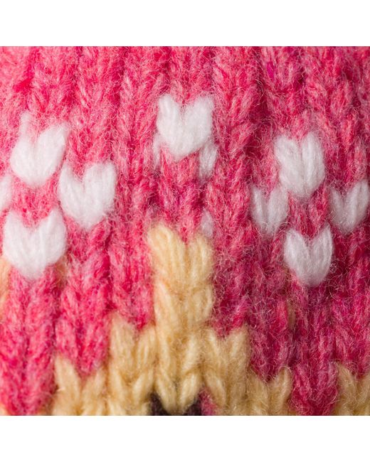Miu Miu Pink Wool Hat