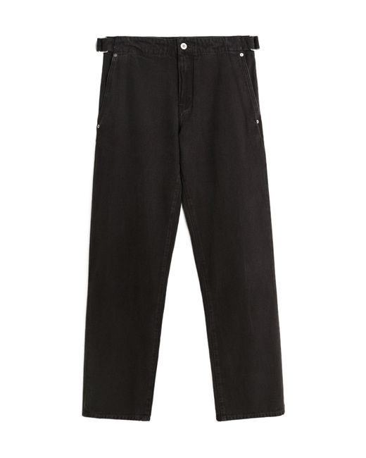 Our Legacy Black Trucker Jeans for men