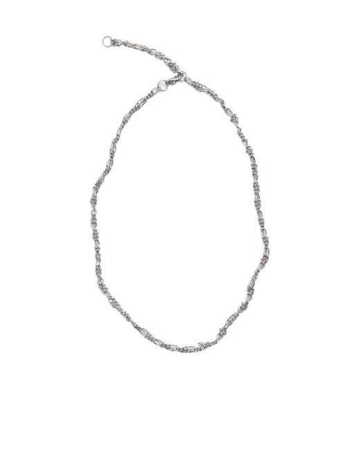 Our Legacy White Barbwire Necklace