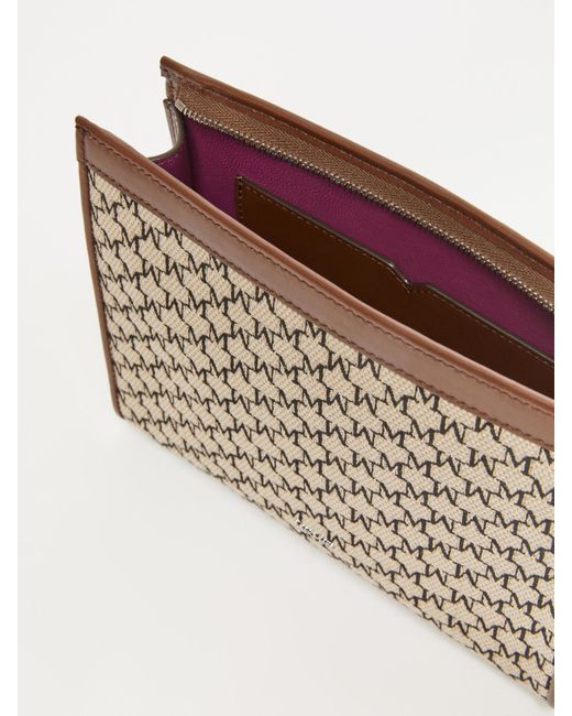 Max Mara Natural Chain Clutch