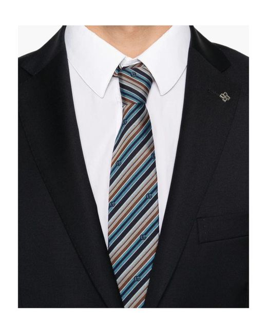 Tagliatore Black Long-Sleeved Suit for men
