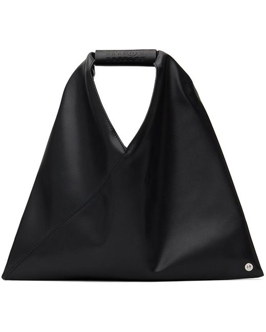 MM6 by Maison Margiela Black Japanese Mini Top Handle Bag