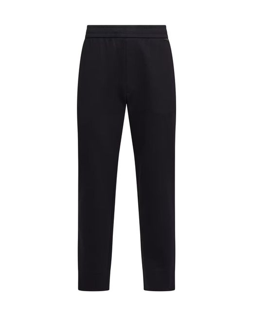 Moncler Black Straight Leg Joggers for men
