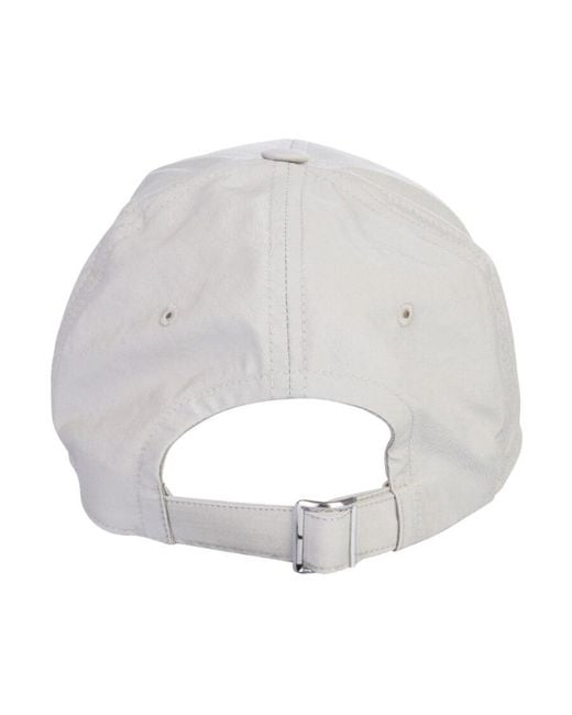 Rick Owens White Logo Baseball Hat