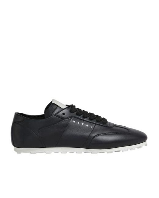 Marni Black Softy Soccer Sneakers
