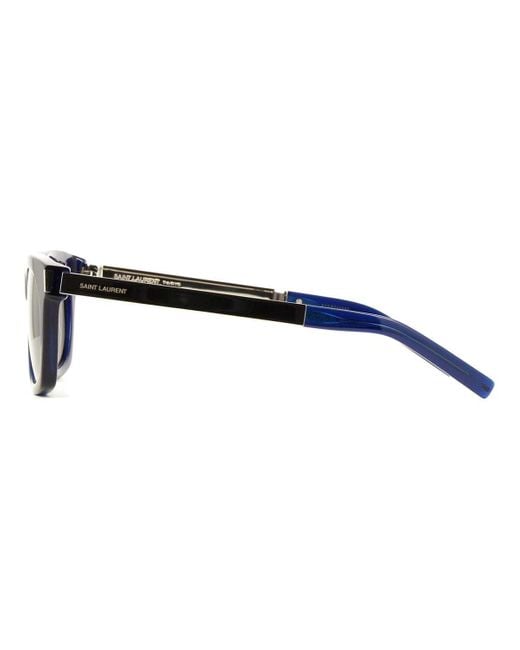 Saint Laurent Black Sl 582 Square-Frame Sunglasses for men
