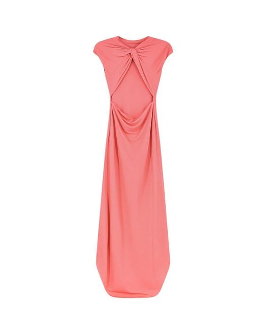 Tom Ford Pink Midi Sleeveless Dress