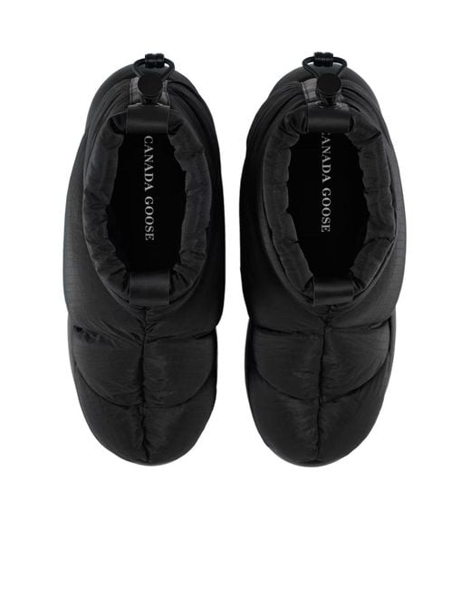 Canada Goose Black Padded Ankle Boots