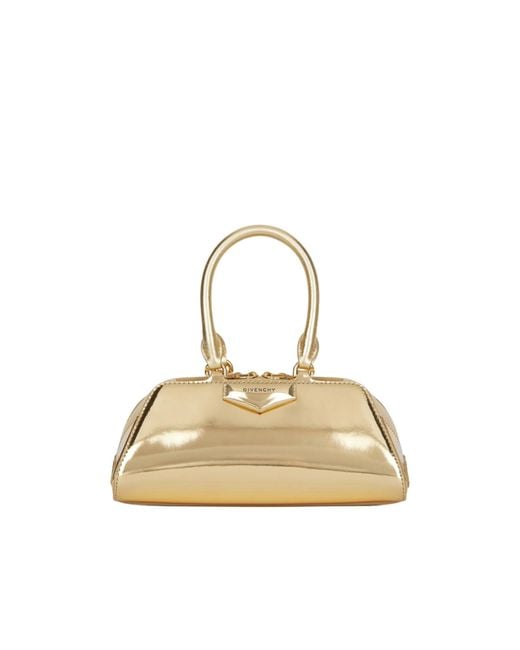 Givenchy Metallic Mini Antigona East-West Bag