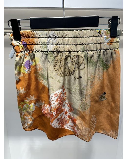 Gucci Multicolor Elastic Waist Skirt