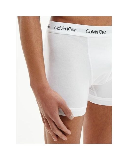 Calvin Klein White Logo Underwear for men