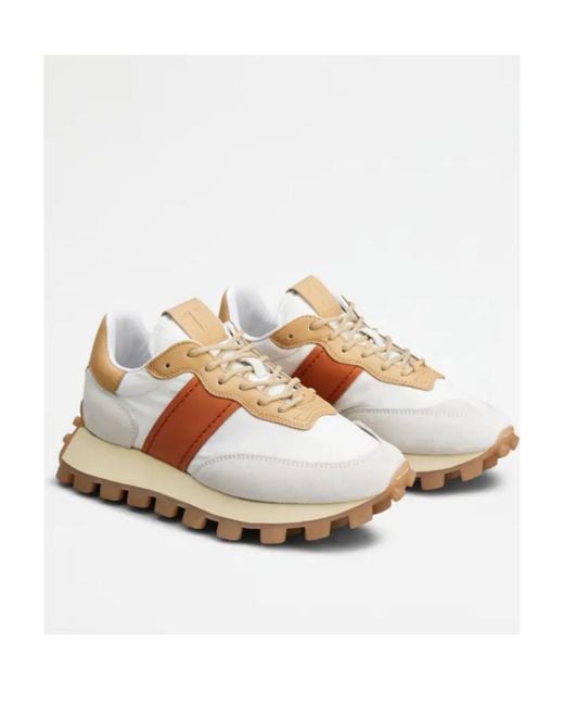 Tod's Multicolor 1T Panelled Lace-Up Sneakers