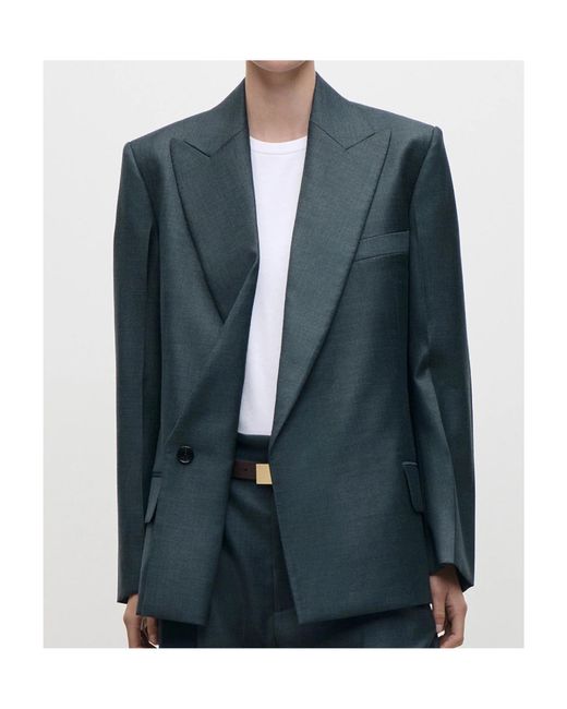 Victoria Beckham Black Wool Jacket