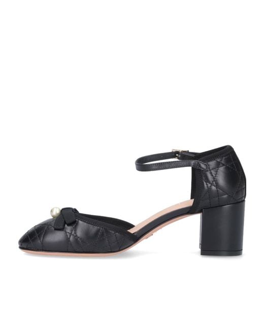 Dior Black Logo High Heels