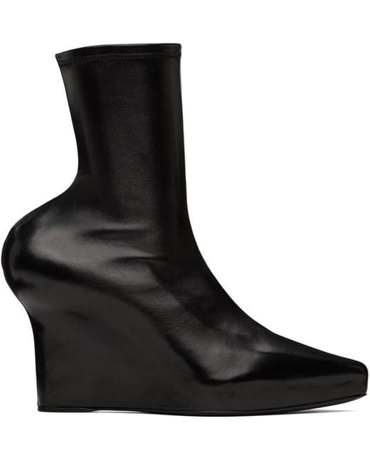 Givenchy Black Zipped Ankle Boots