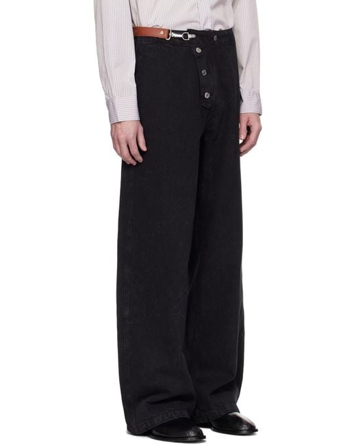 Hope Blue Loose Fireman Jeans for men