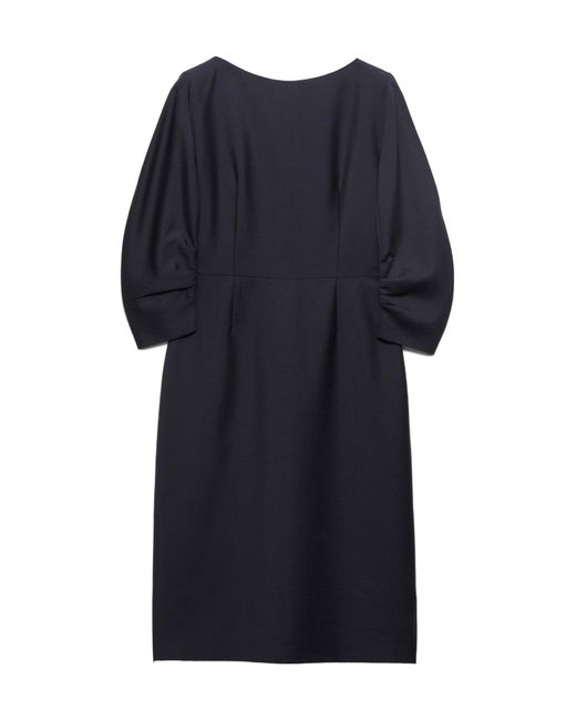 Prada Blue Kid Mohair Dress