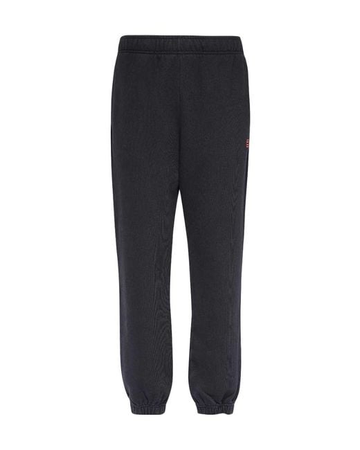 Ambush Black Logo Embroidered Sweatpants for men