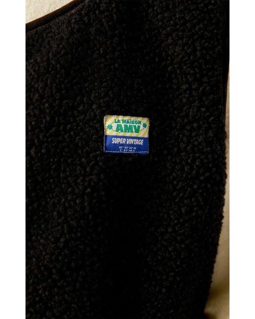 American Vintage Black Sleeveless Vest for men
