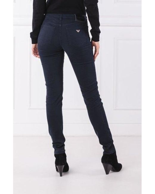 Emporio Armani Blue Logo Details Jeans