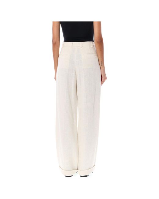 A.P.C. White Melissa Trousers