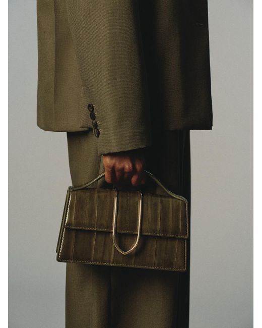 Jacquemus Green The Large Bambino