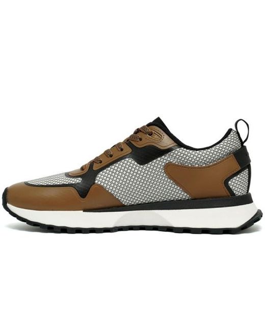 Boss Multicolor Lace-Up Sneakers for men