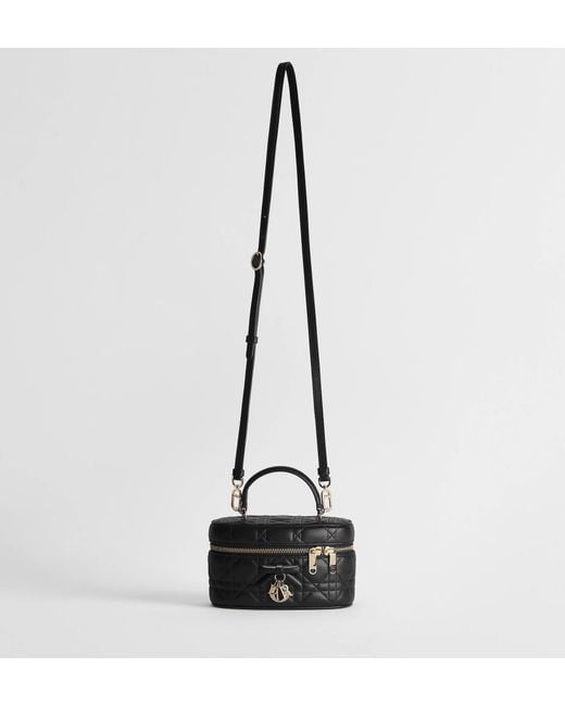 Dior Black Zippered Cosmetic Bag