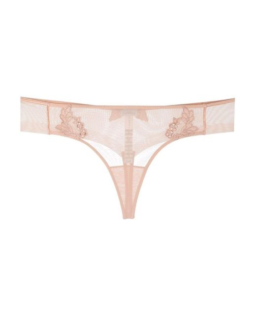La Perla Natural Maison Couturing Slip Thong