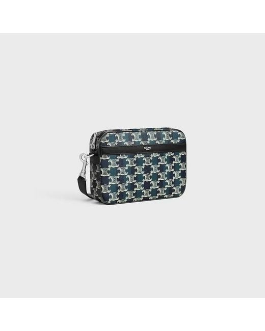 Céline Green Small Messenger Bag for men
