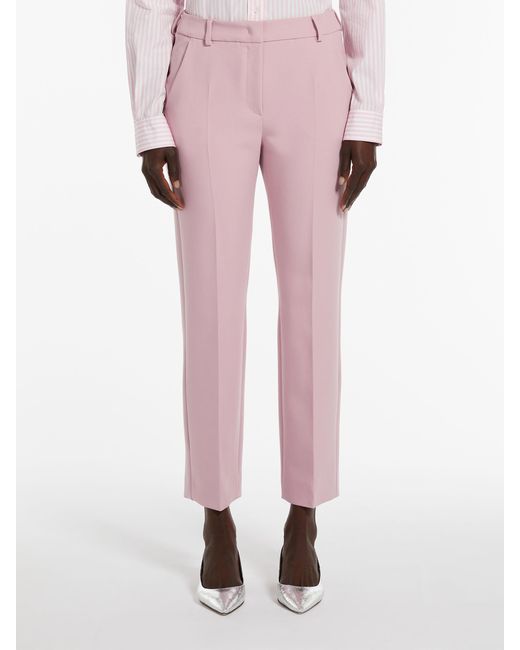Weekend by Maxmara Pink Waistband Loop Casual Pants