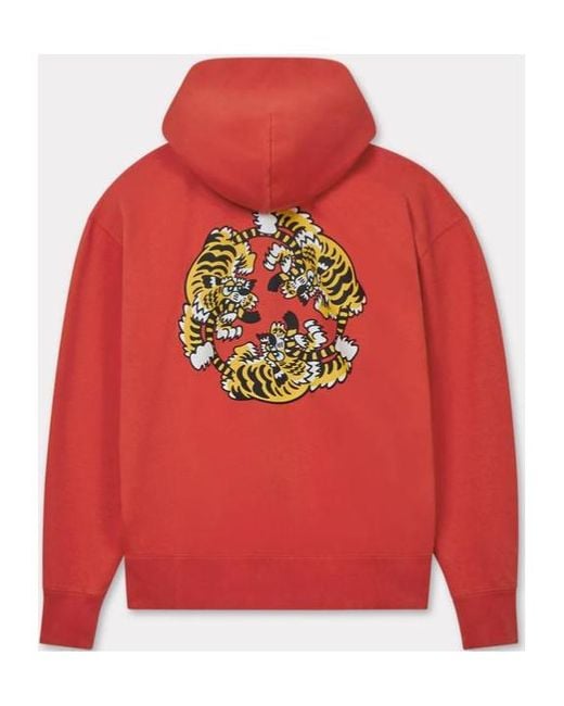 KENZO Red Verdy Market' Genderless Oversized Hoodie for men