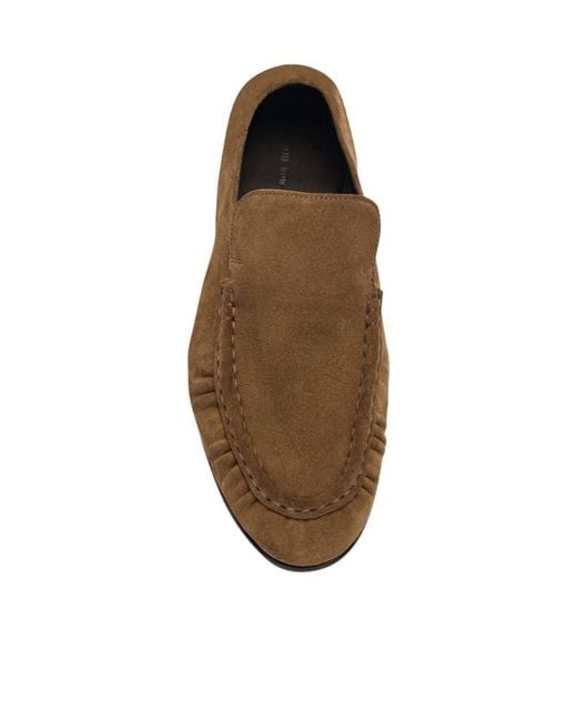 The Row Brown Soft Moccasin Two for men