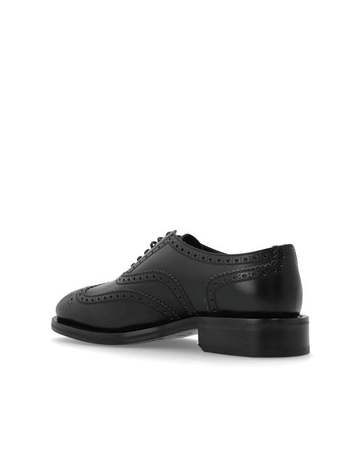 DSquared² Black Classic Evening Oxford Shoes for men
