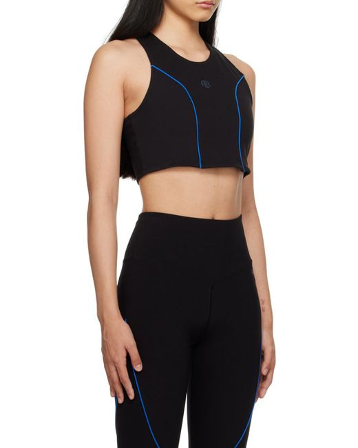 Anine Bing Black Bria Racer Back Top