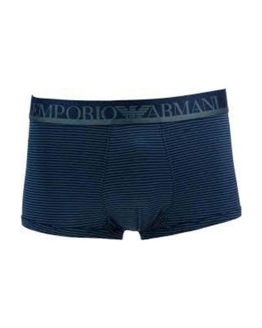 Emporio Armani Blue Logo Details Underwear for men