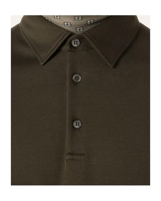 Loro Piana Green Tremezzo Polo Shirt for men