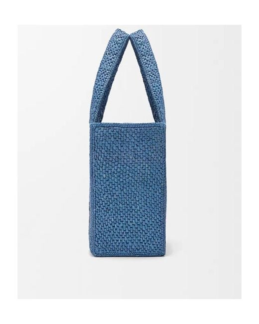 Loewe Blue Font Medium Tote Bag