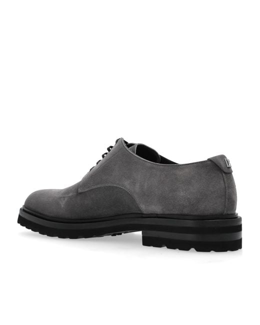 Dolce & Gabbana Brown Oxford Lace-Up Shoes for men