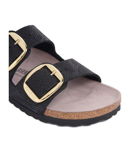 Birkenstock Black Flat Sandals