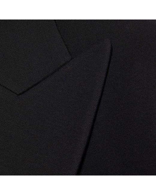 Gucci Black Patch Detail Single-Breasted Blazer