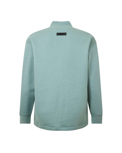Fear Of God Green Logo Long-Sleeve Sweatshirt for men