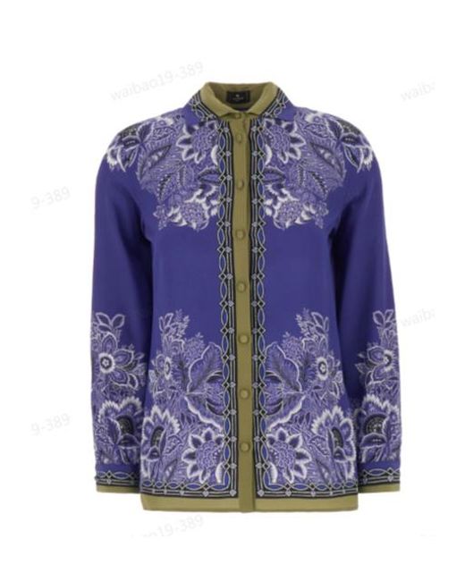 Etro Blue Shirts