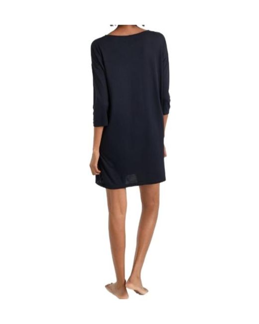 Juvia Blue Round Neck Dress