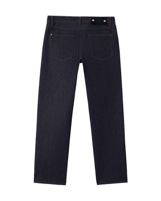 Stone Island Blue Belt Loop Jeans for men