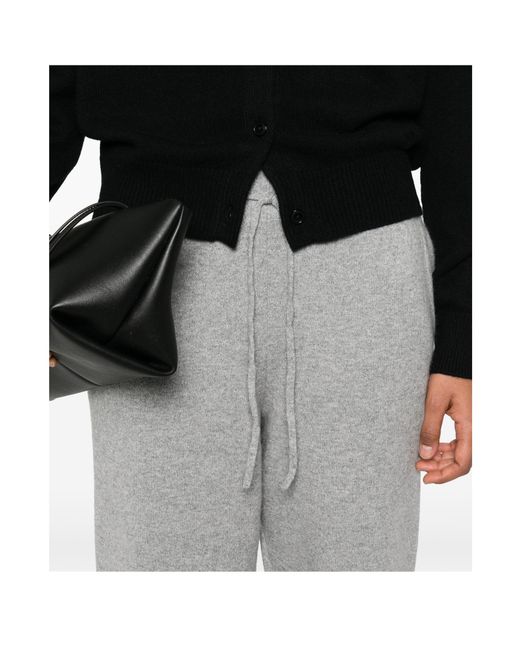 Loulou de Saison Gray Hespero Drawstring Waist Pants for men