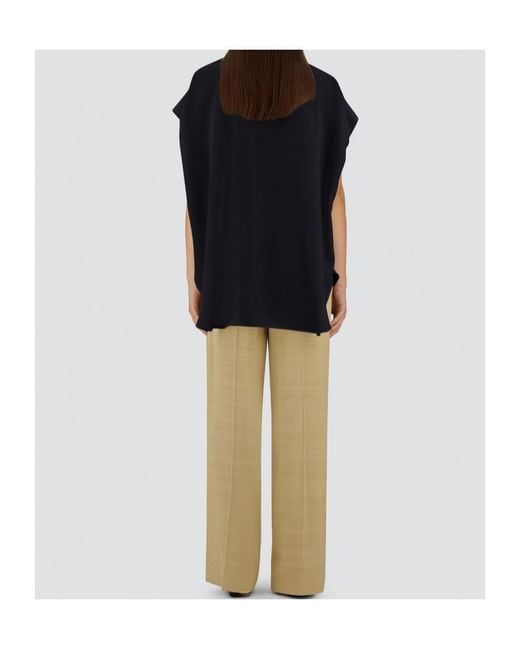 Herno Black Lucent Cady Top