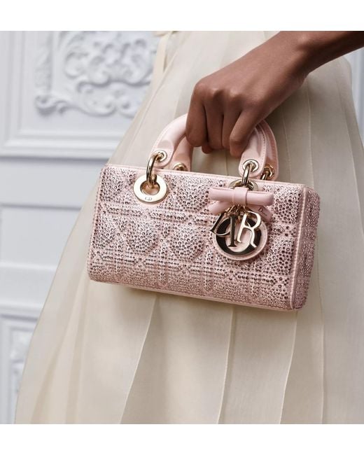 Dior Pink Mini Lady D-Joy Bag