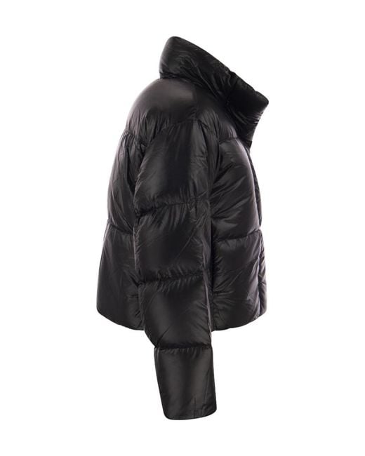 Canada Goose Black Cypress Cropped Puffer Jacket